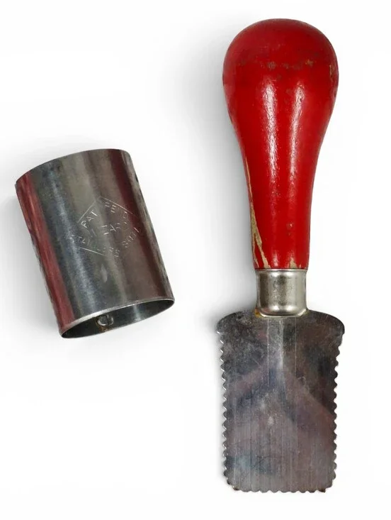 Vintage Red Wizard Apple Corer Fruit Vegetable Cutter Kitchen Collectible USA