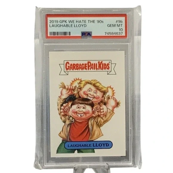 Topps Garbage Pail Kids We Hate‎ the 90s Laughable Lloyd 9b PSA 10 Gem Mint