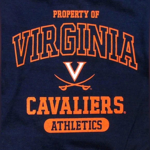 Pet Apparel Offical UVA Virginia Cavaliers Athletics T Shirt Size S(9-12”) NWT’s