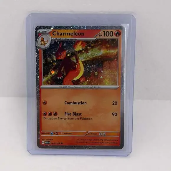 Charmeleon Cosmos Holofoil 005/165 Pokémon Scarlet & Violet: 151