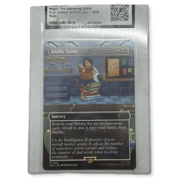 Magic The Gathering Idyllic Tutor Fallout SPECIAL CGC Authenticated Slab