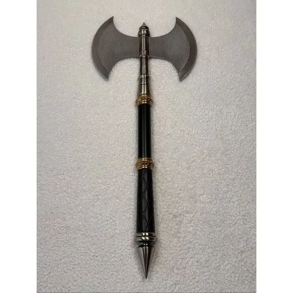 Double Blade Medieval Fantasy Fighting Axe