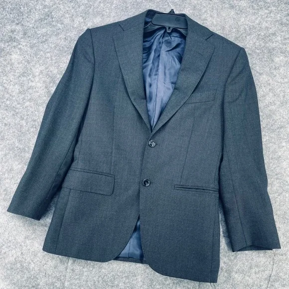 Suitsupply Blazer Mens 34S Blue Napoli INT Vitale Barberis Canonico Wool Jacket