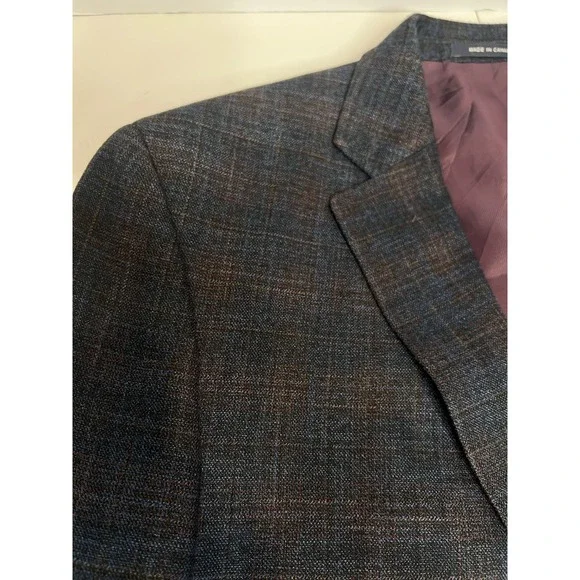 Daniel Cremieux Plaid Suit Jacket Sports Coat Mens 42R Canada Blazer‎