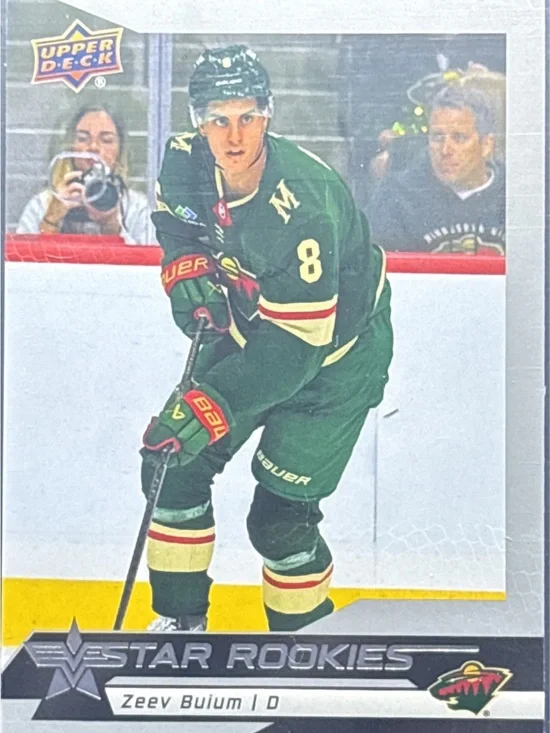 Upper Deck Star Rookies Zeev Buium Hockey Card