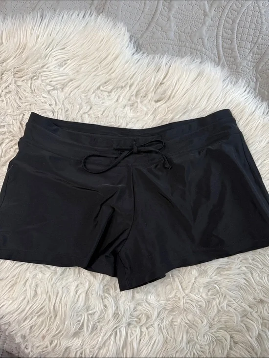 Kona Sol Black Swimsuit Shorts M