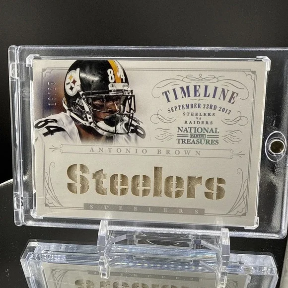 2013 National Treasures Timeline Jersey Steelers Antonio‎ Brown 19/25 SSP