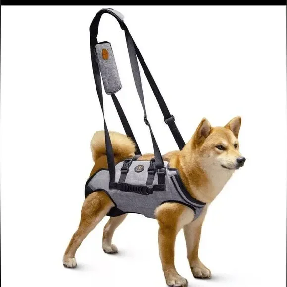 Own Pets harness gray‎ and black for large dogs