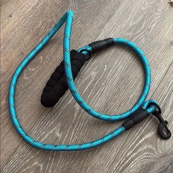 Blue and Black Dog Leash