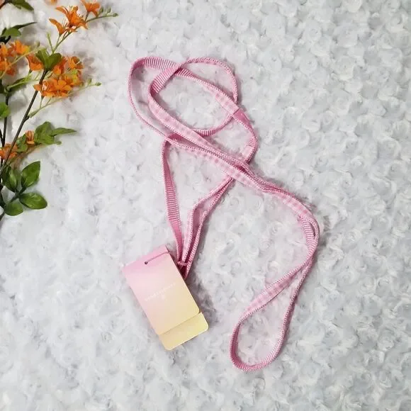 Stoney Clover Lane x Target pink plaid pet leash