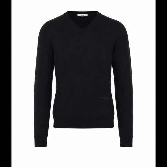 Fendi Men Fendi Logo Sweater