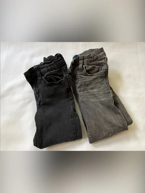 Old Navy Kids Pull-On Jeans Duo - Black and Gray