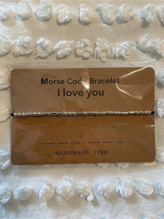 Handmade Adjustable Morse Code 