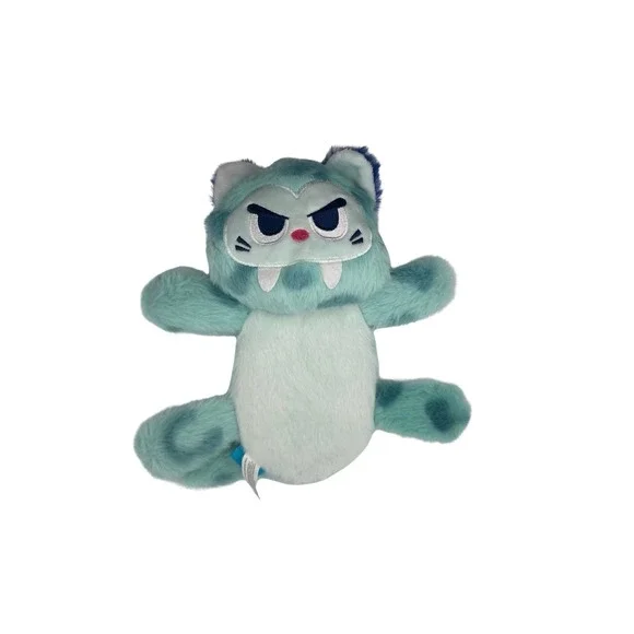 Bark Slobber-Tooth Tiger Dog Toy SZ: L (50+Lbs) Crinkle, Squeaker NWT