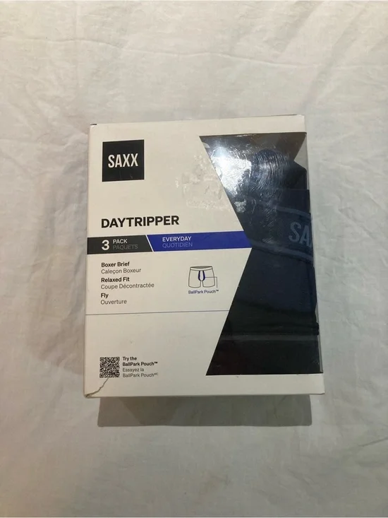 2-pack Saxx Daytripper Ballpark Pouch Boxer Briefs, Men’s size 4X, NIB!