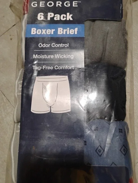 Never Opened 6pack Boxer Briefs 3x