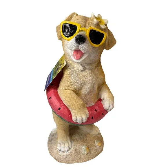 Humane Society LARGE Lab Puppy Dog‎ Beach Inner Tube Swimming Sunglasses 14