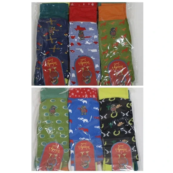 Woody's Men's‎ 6 Pack of Socks