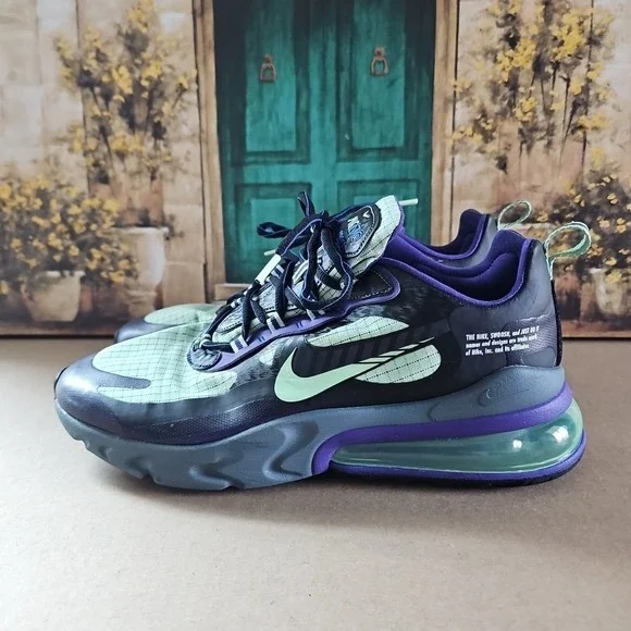Men's Nike Air Max 270 React 'Future Swoosh' Athletic Fashion Sneaker CT1617 001