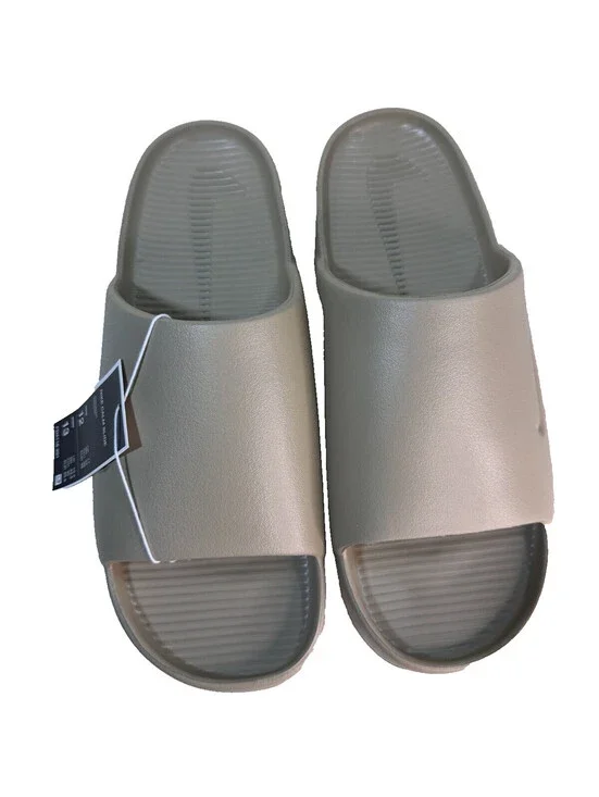 Nike Calm Slide Khaki Mens 12 FD4116 201  NWB