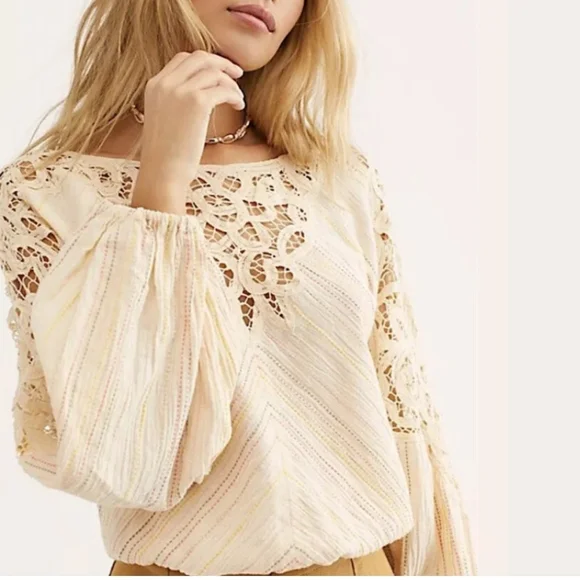 Free People Floating Memories Top