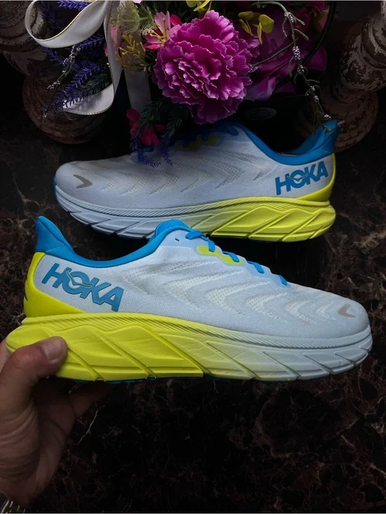 Hoka One Arahi 6 Comfort/Athletic Medical Field Shoe Size 12.5 2E Wide for Men