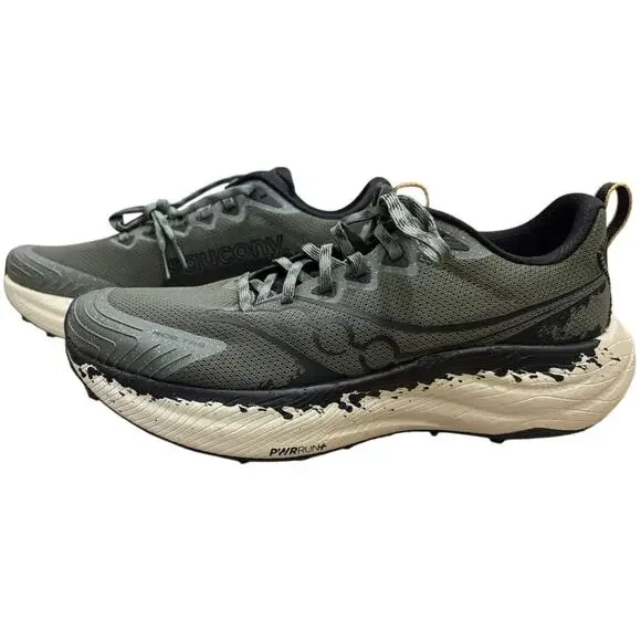 NWOT Men’s Saucony Ride TR3 Trail Running Shoes Army/Black Size 9