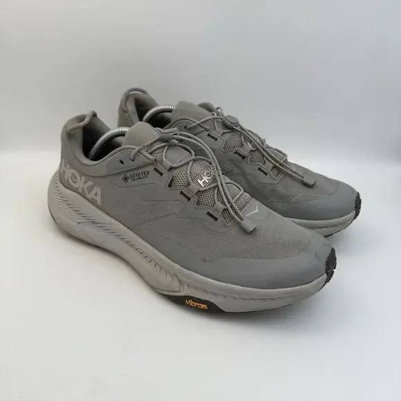 HOKA Transport GTX Galactic Gray Athletic Shoes Sneakers 138957F GLCT Mens 11 D