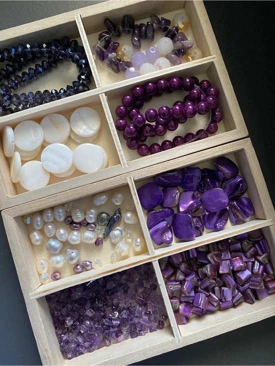 Natural Stone Beads Freshwater Pearl Beads Glass & Mother of Pearl Beads Lot