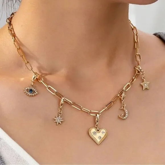 Bohemian necklace A1054