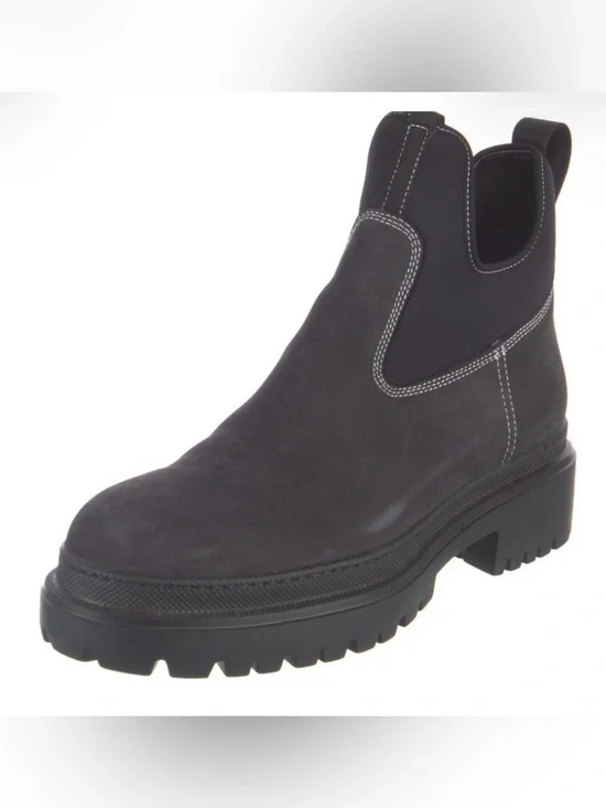 Alexander McQueen Suede Chelsea boot Lug sole 40 eu /10 usa