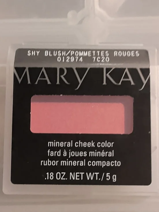 Mary Kay Mineral Cheek Color Blush — Shy Blush Pink