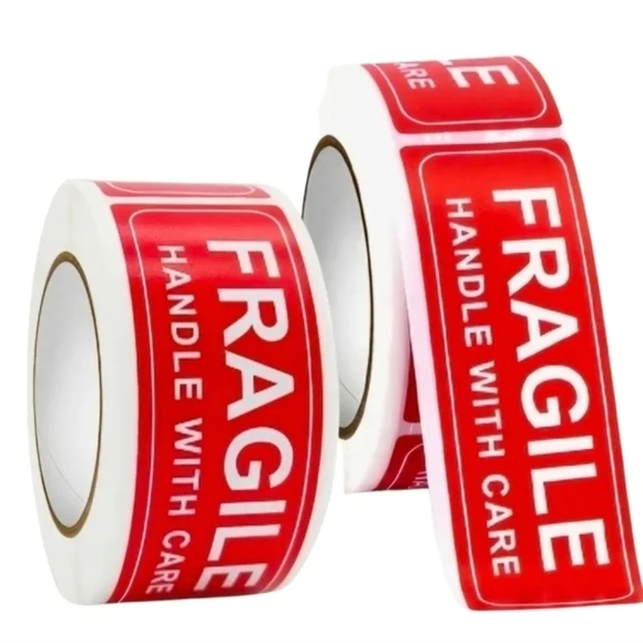 150 Fragile Handle With Care Stickers 1