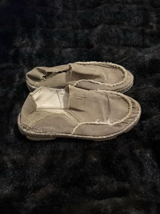Tony Lama canvas shoes casual slip-ons 13 shoes comfort loafers