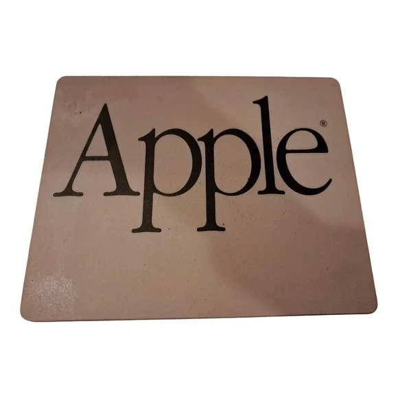 Vintage‎ Apple Computer Mac Foam Gray Mouse Pad 7