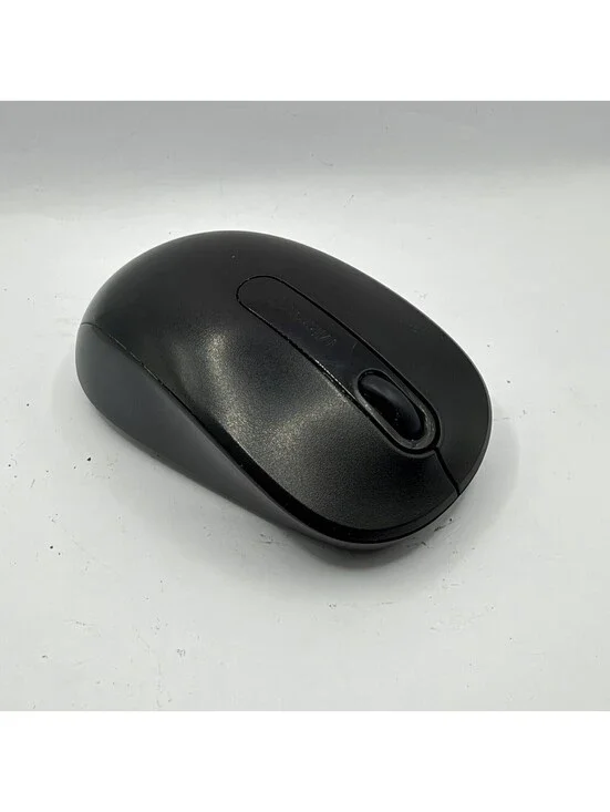 Microsoft‎ Wireless Mobile Mouse 3500 Black USB Nano Receiver Tested Working