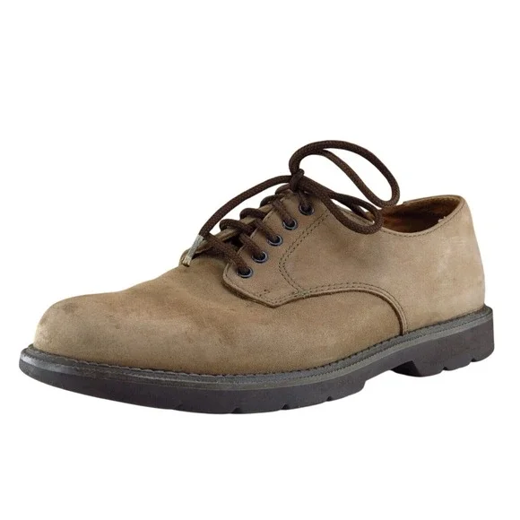 Rockport Sz 9 Narrow Derby Oxfords Brown Leather‎ Men Lace Up
