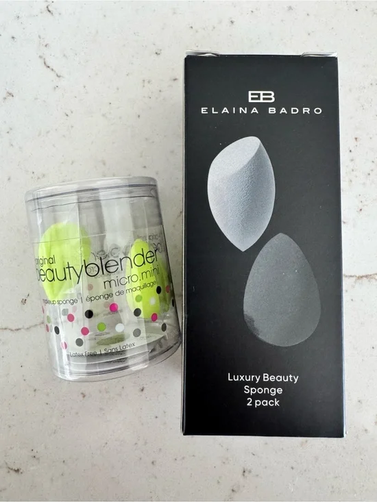 🆕 Bundle of makeup sponges from The Original Beautyblender and Elaina Badro