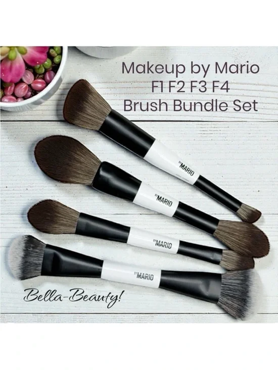 Makeup by Mario 4pc. F1 F2 F3 F4 Bundle Set ~NEW~