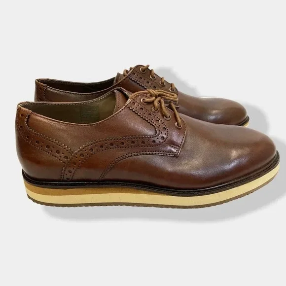FRANK Wright Marvin‎ Leather Brogue Oxford Shoe