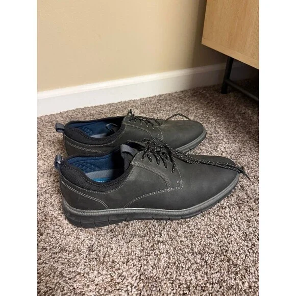 Dockers Cooper SupremeFlex Black Oxford Shoes Mens 12