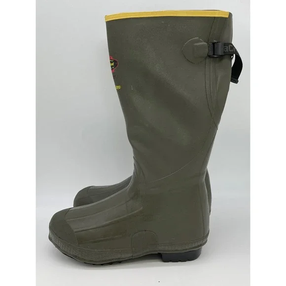 LaCrosse Burly Air Grip 800 Hunting Boots Mens 11 Insulated Cold Weather Rugged