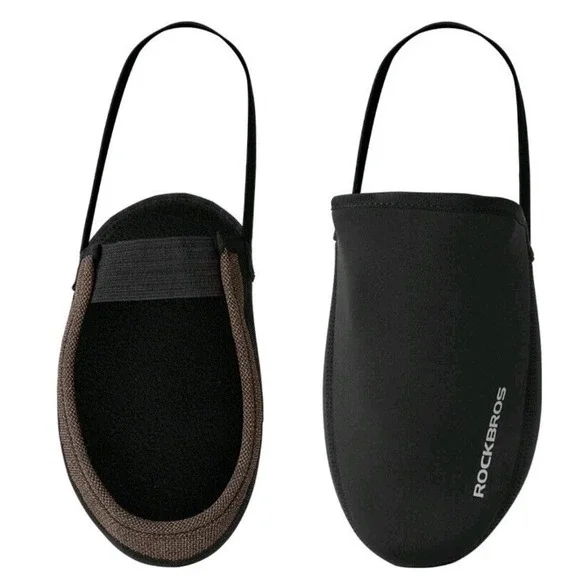 Rockbros Cycling Shoes Cover Windproof Abrasion Resistant Warm Half‎ Overshoes