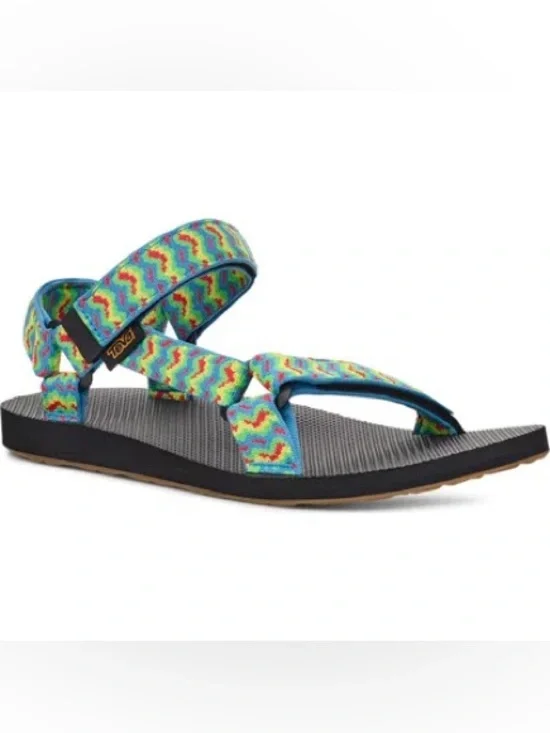 Teva Original Universal Wiggle Cendre Blue Sport Sandals Men’s Size 13 NWOB