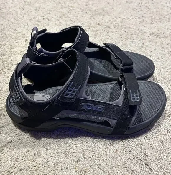 Teva Minam Sport Sandals size 10 Mens Hiking Water Shoes 4289 Black E26