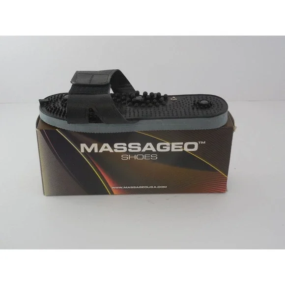 Massageo Acupressure Reflexology Slides Sandals Mens 10-11 Recovery Foot Massage