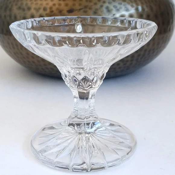 Vintage Antique Glass Candle/ Votive Candle Holder 4