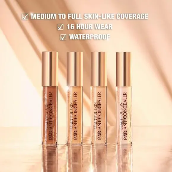 Charlotte Tilbury (PICK SHADE) Beautiful Skin Radiant Concealer