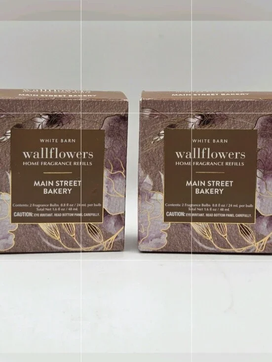 White Barn Wallflowers Home Fragrance Refills Main Street Bakery X 4