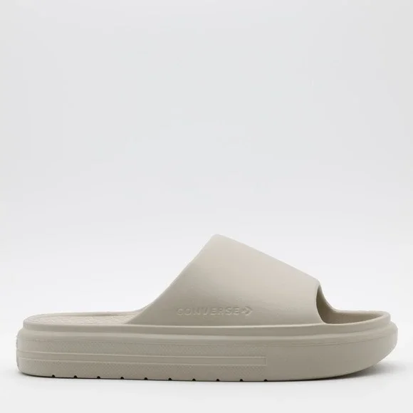 Converse Men's Slide Sandals in Light Beige